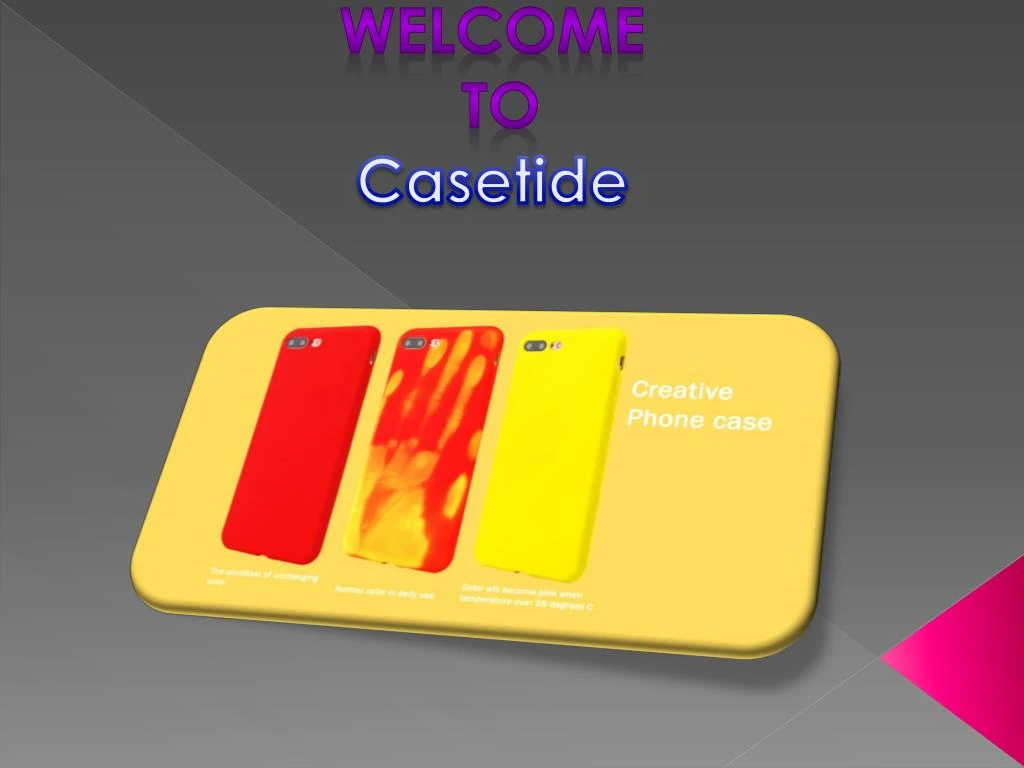 welcome to casetide