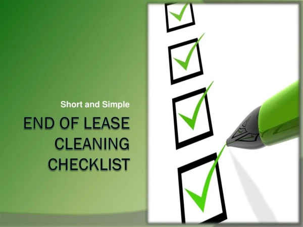Simple Cleaning Checklists to Pass Your Property Inspection in Melbourne