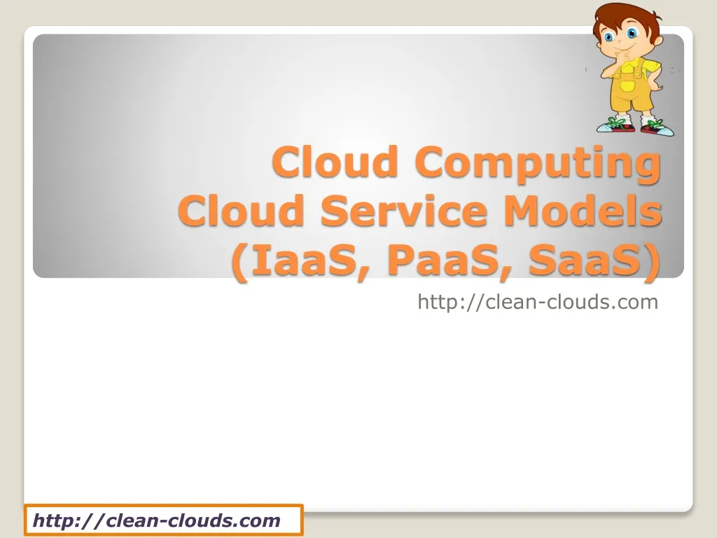 cloud computing cloud service models iaas paas saas