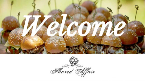 Catering Services in Sydney & NSW | Shared Affair