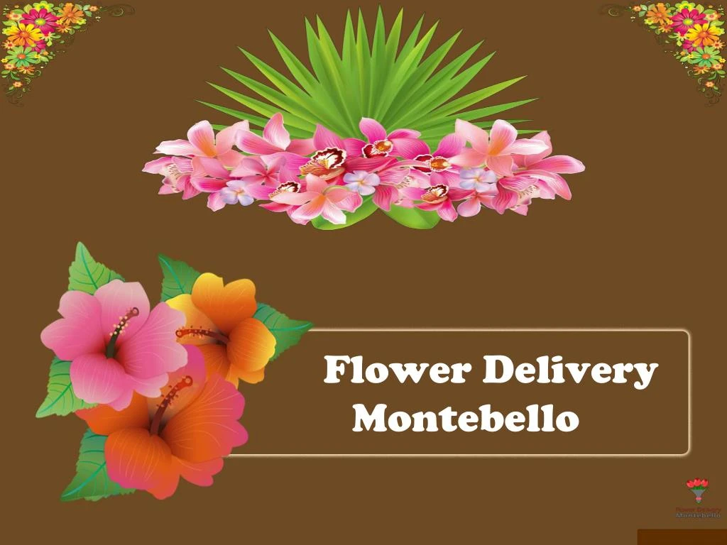 flower delivery montebello