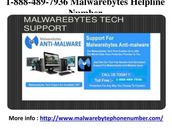 1-888-489-7936 Malwrebytes Customer Support Number