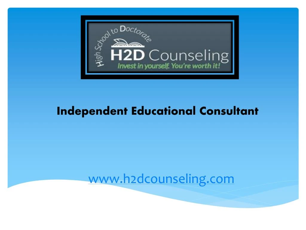 independent educational consultant