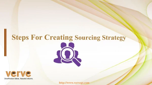 Operational Procedure for Detailing a Sourcing Strategy