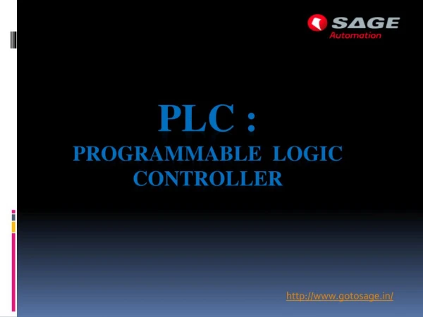 PLC programming classes|PLC Automation Training in Thane Mumbai|Sage Automation