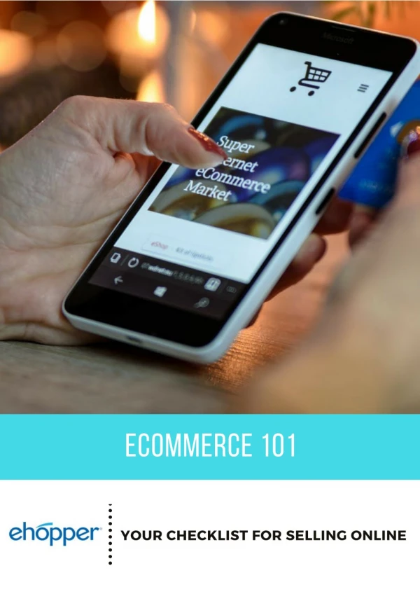 eCommerce 101: Your Checklist for Selling Online
