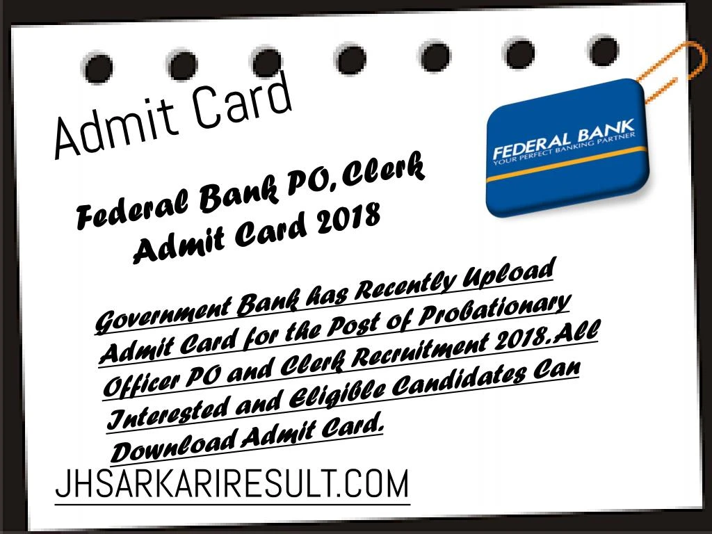 admit card