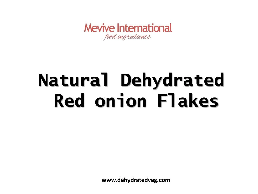 natural dehydrated red onion flakes
