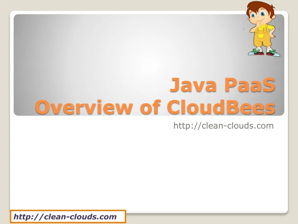 java paas overview of cloudbees