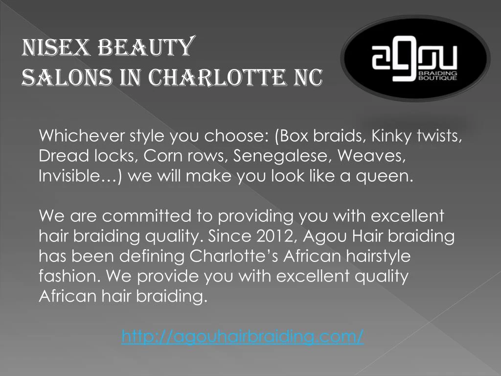 nisex beauty salons in charlotte nc