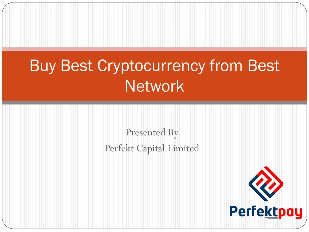 buy best cryptocurrency from best network