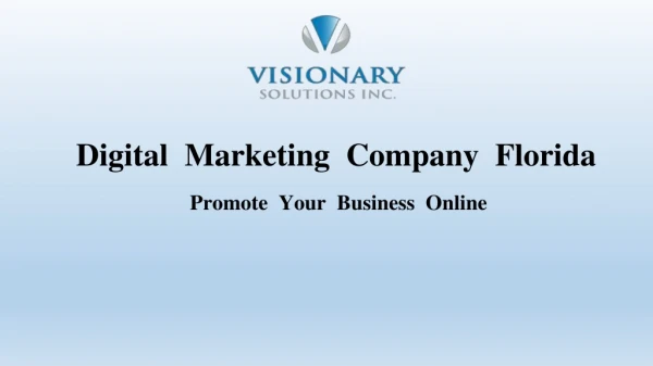 Best Services Online Marketing Company Florida