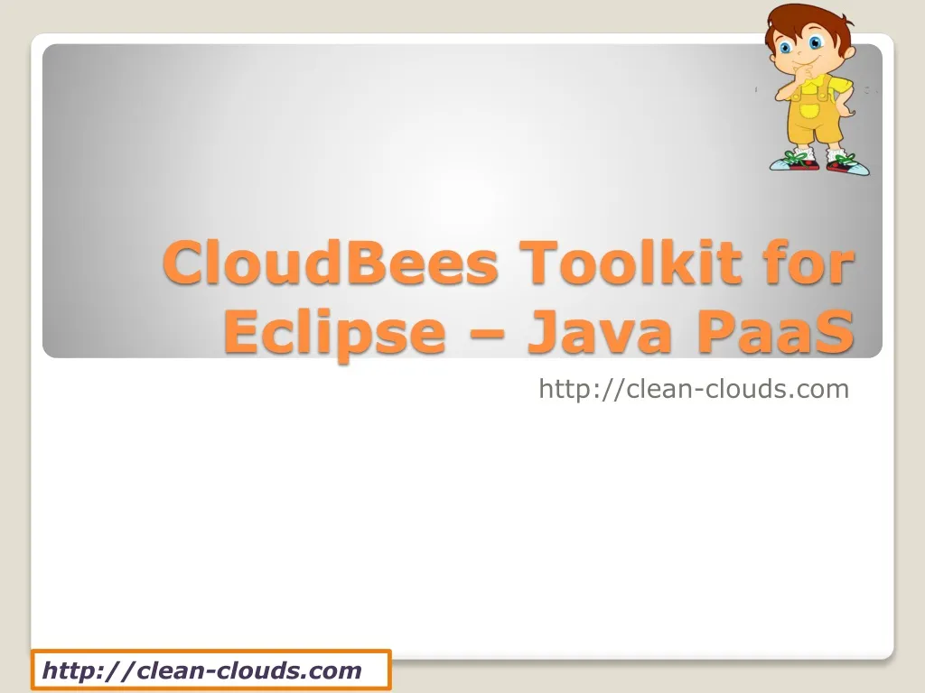 cloudbees toolkit for eclipse java paas