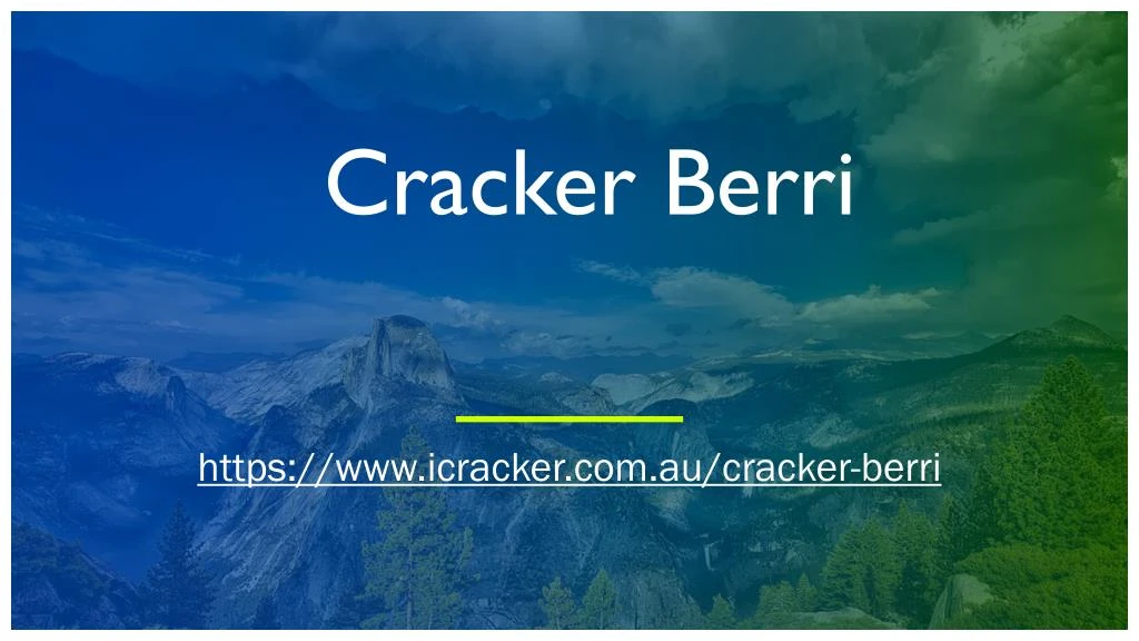cracker berri