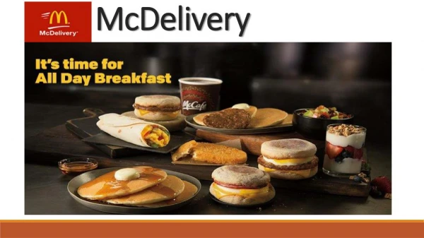 McDonaldâ€™s Breakfast