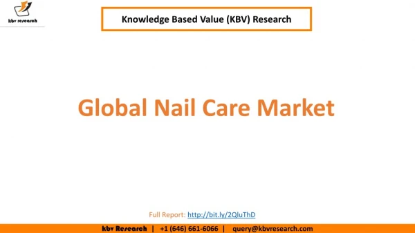 Global Nail Care Market