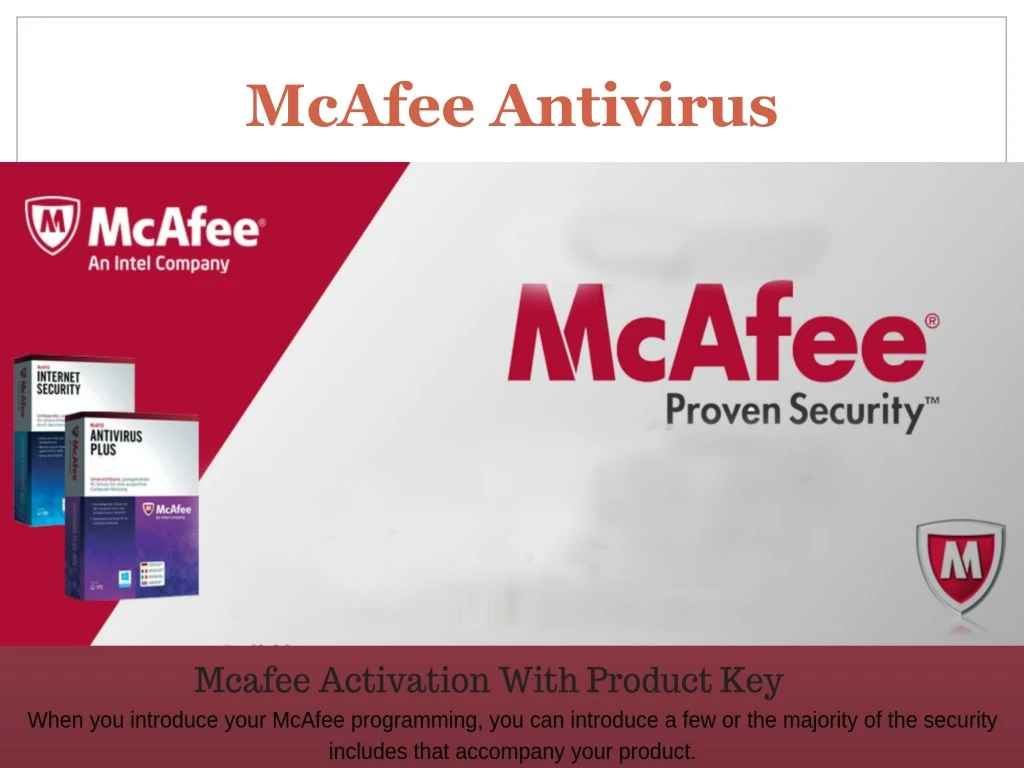 mcafee antivirus