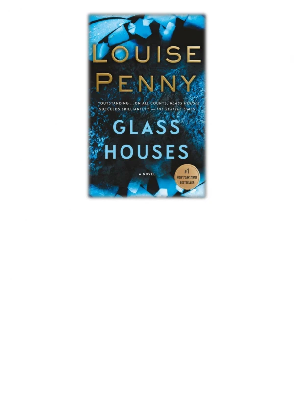 [PDF] Free Download Glass Houses By Louise Penny