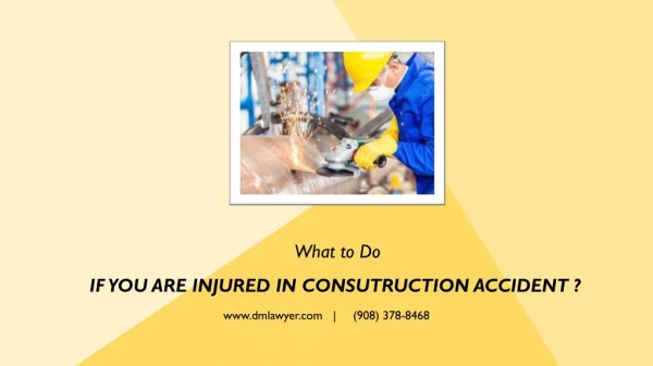 Types Of Injuries That Can Occur At A Construction Site