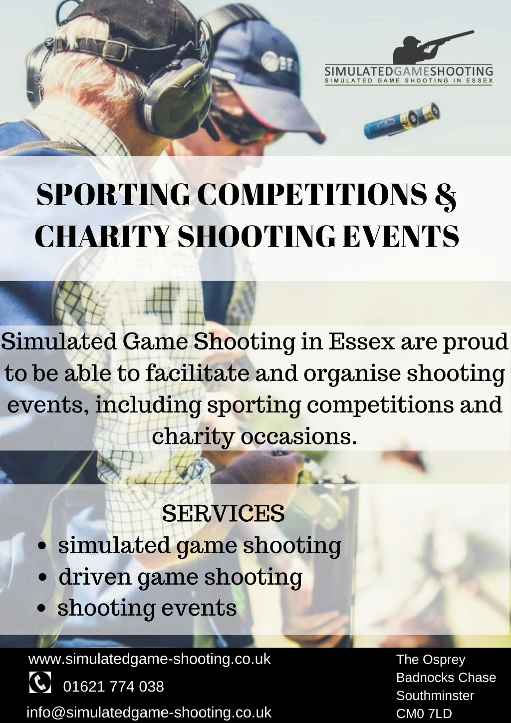 sporting competitions charity shooting events