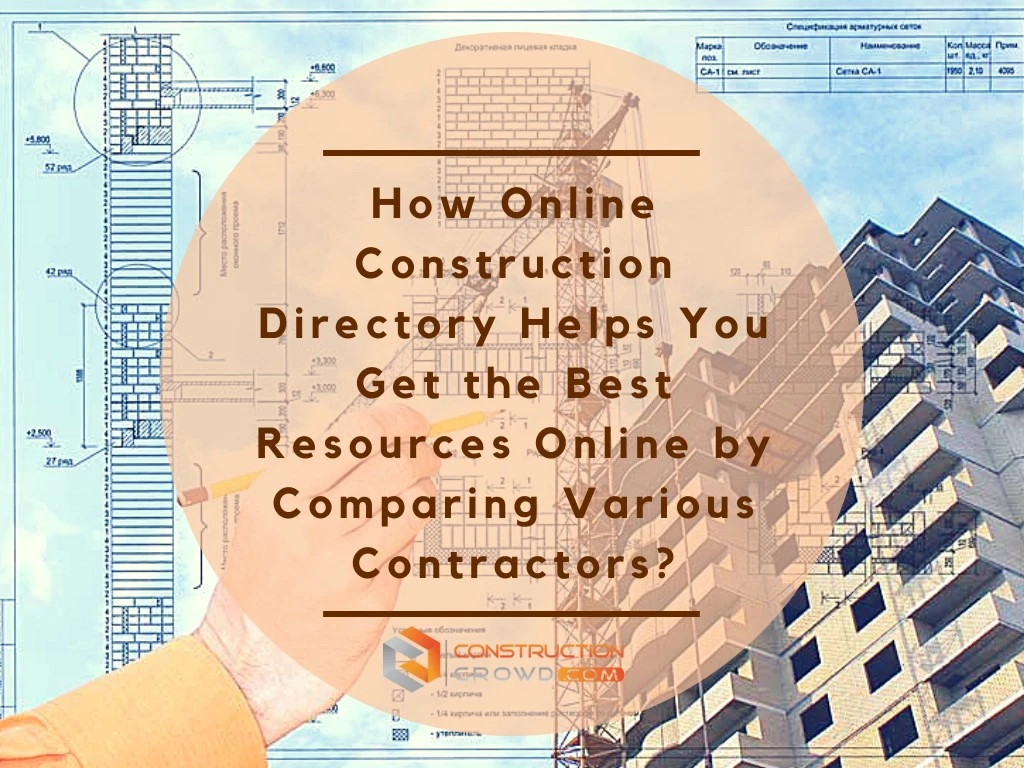 how online construction directory helps