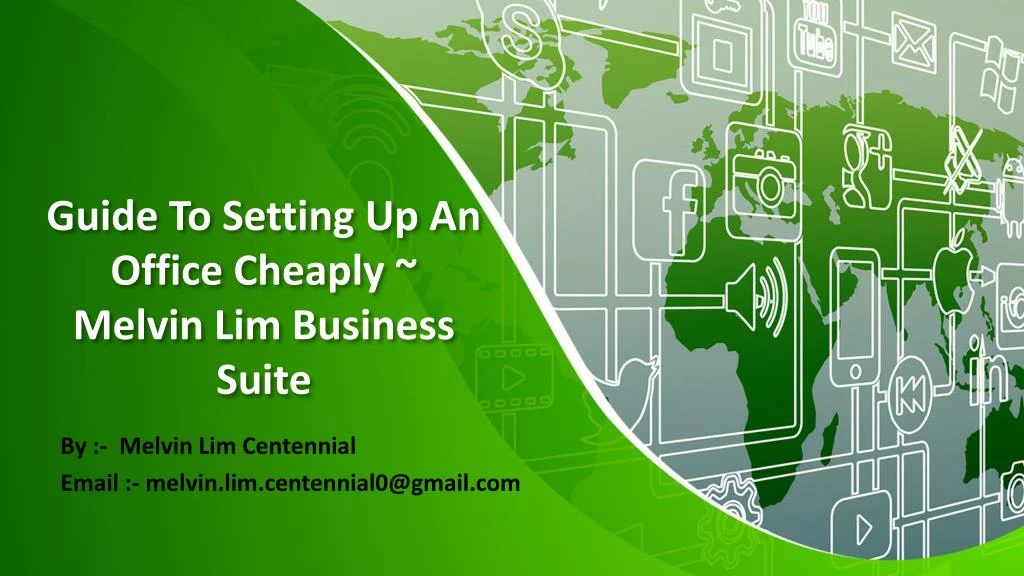 guide to setting up an office cheaply melvin lim business suite