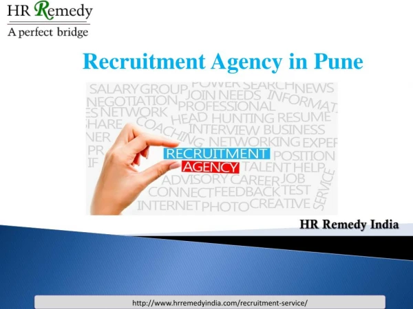 Recruitment Agencies In PuneÂ | HR Remedy India