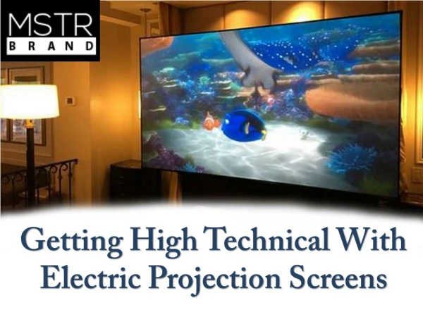 How to Select the Perfect Electric Projection Screen