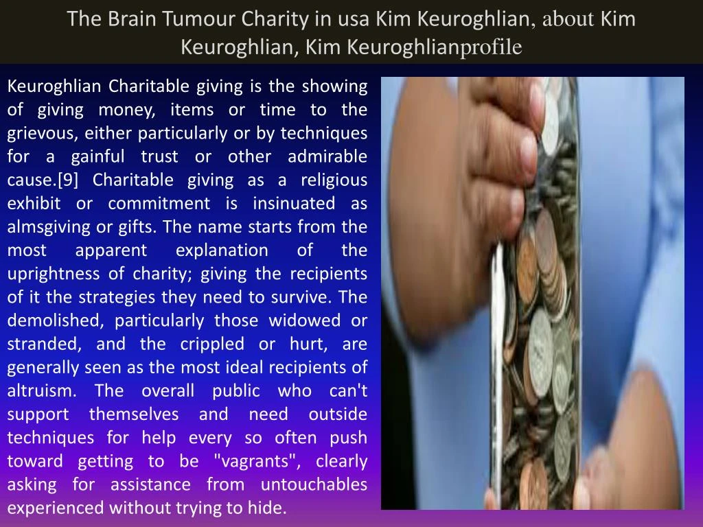 the brain tumour charity in usa kim keuroghlian