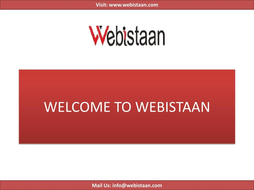 welcome to webistaan