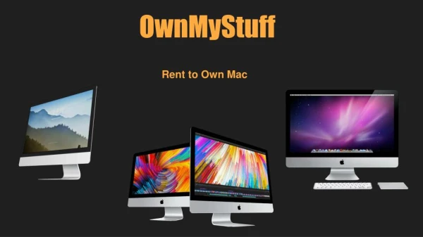 Get Lease to own mac