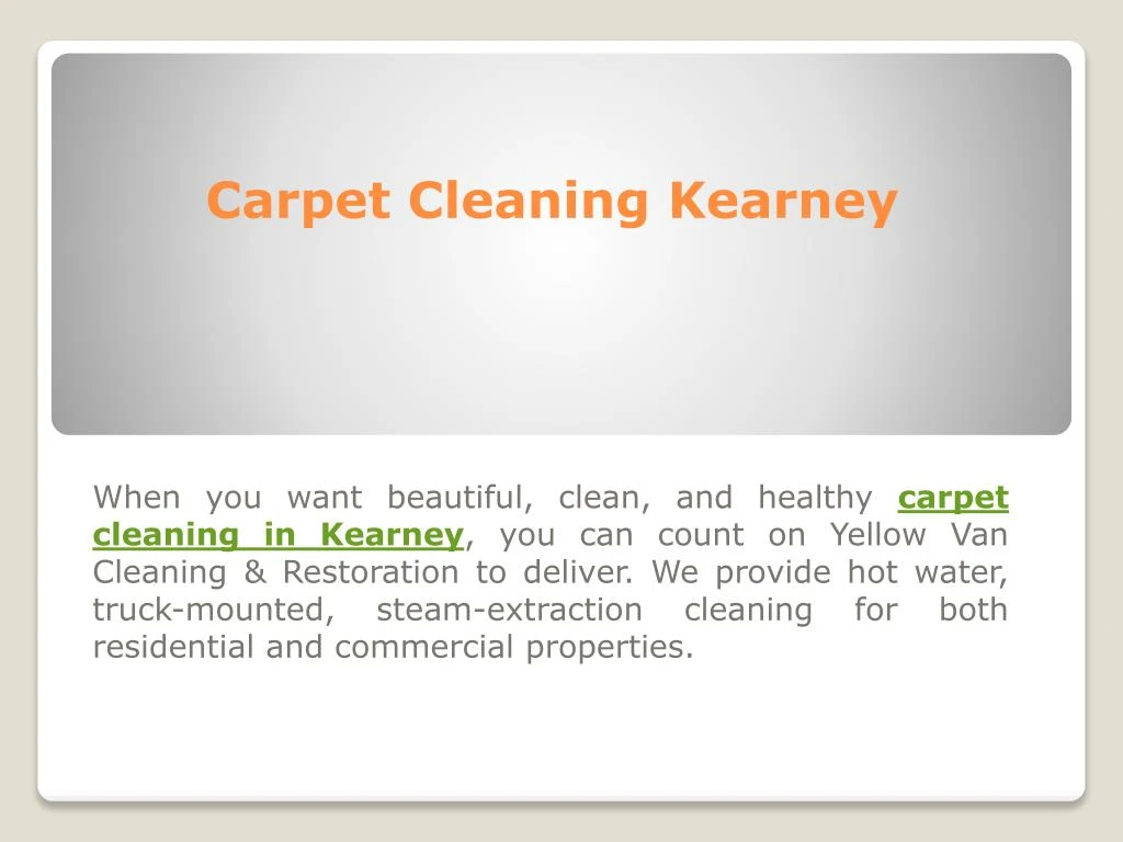carpet cleaning kearney