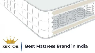 How to Buy Online Best Mattress in India | King Koil