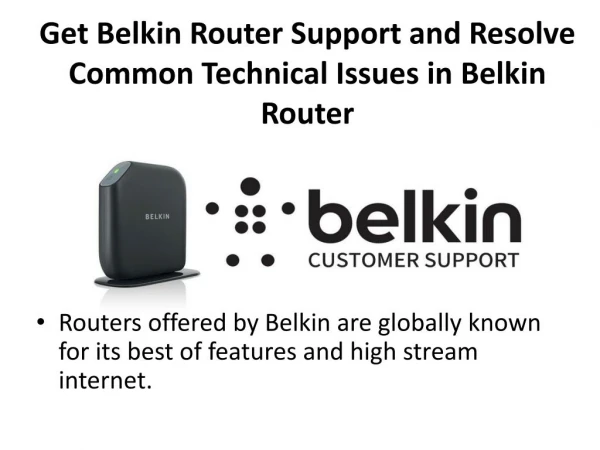 Contact us Belkin Router Support Phone Number