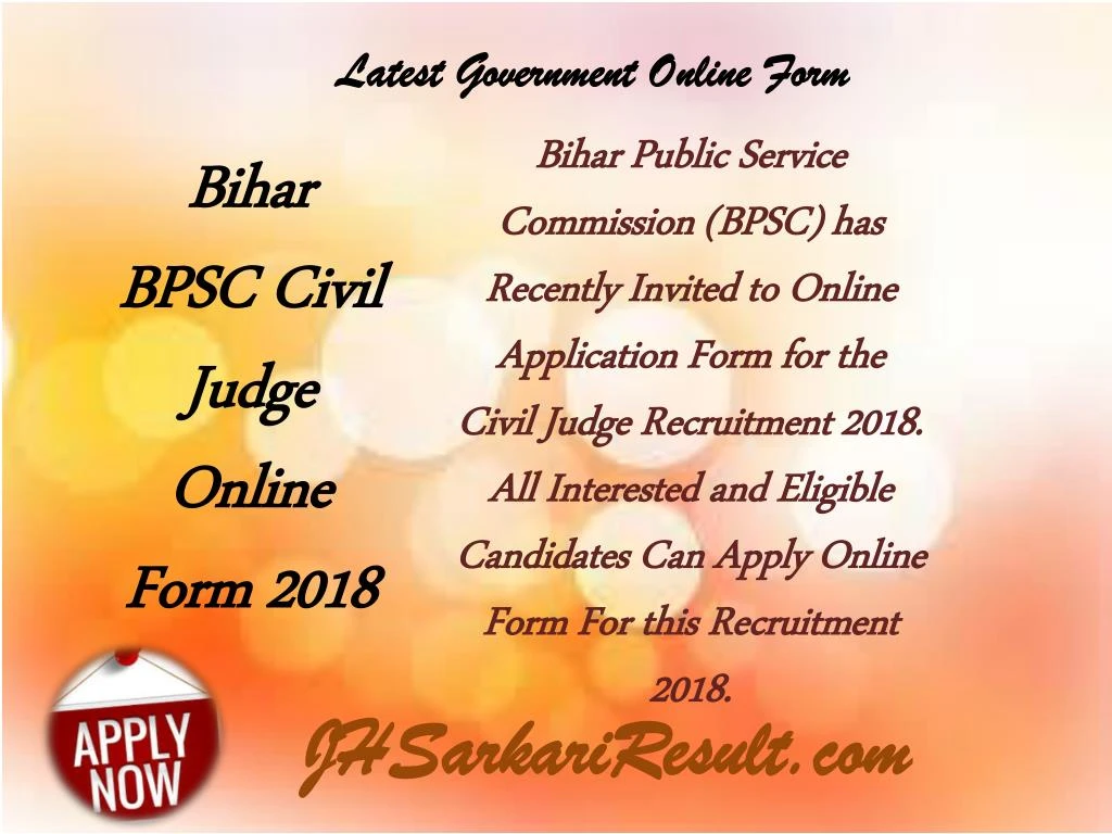 latest government online form