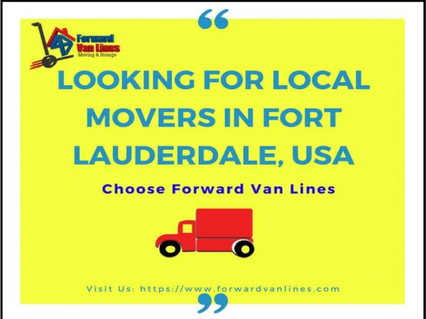 Best Local Movers in Fort lauderdale, USA