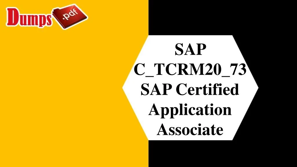 sap c tcrm20 73 sap certified application