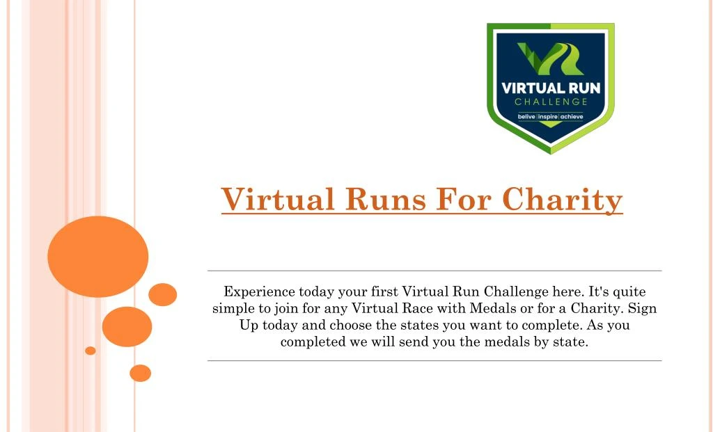 virtual runs for charity
