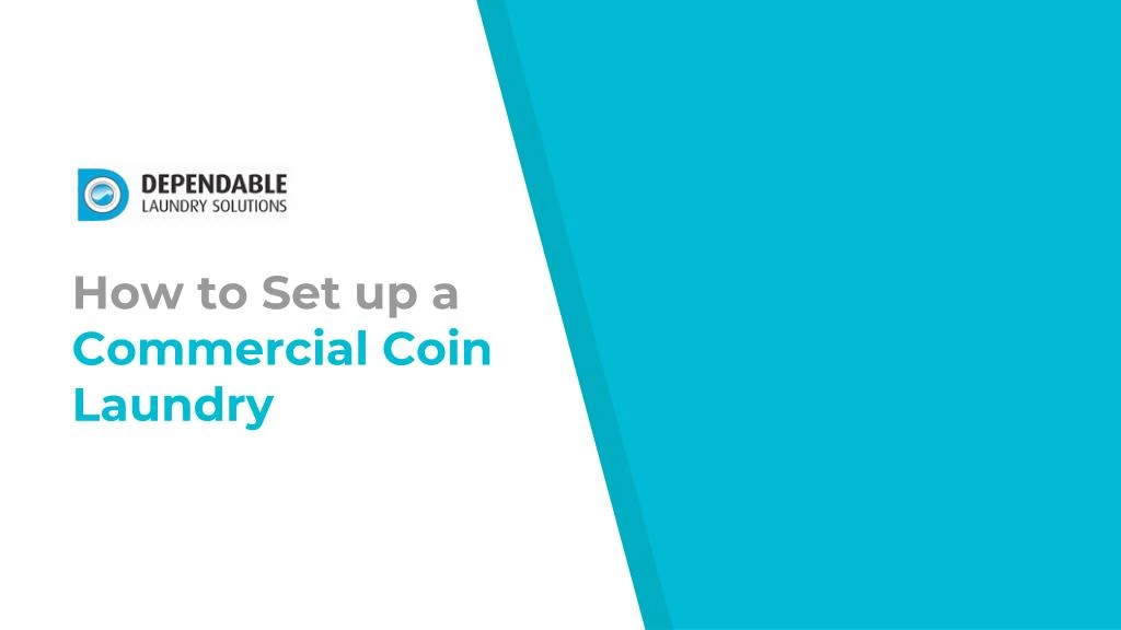 how to set up a commercial coin laundry