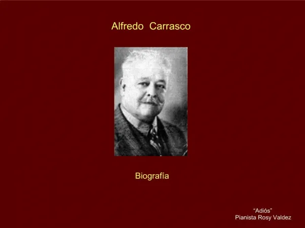 Alfredo Carrasco