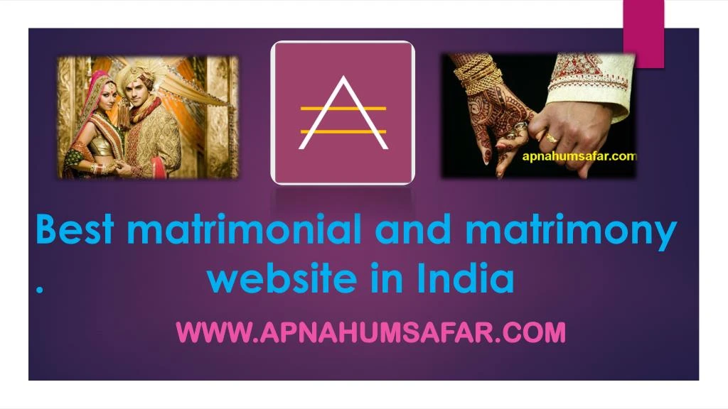best matrimonial and matrimony website in india