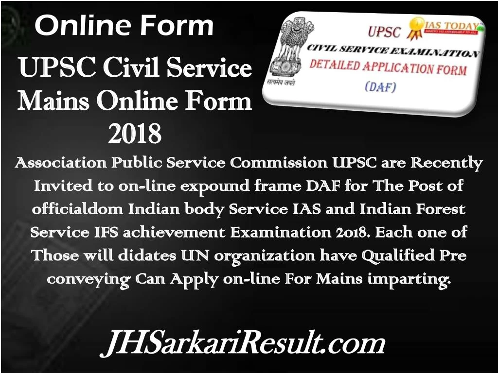 online form