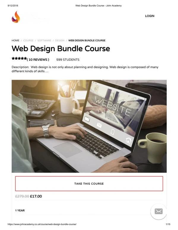 Web Design Bundle Course - John Academy