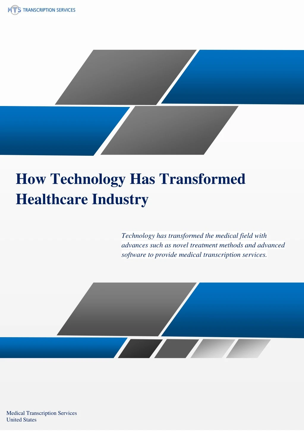 how technology has transformed healthcare industry