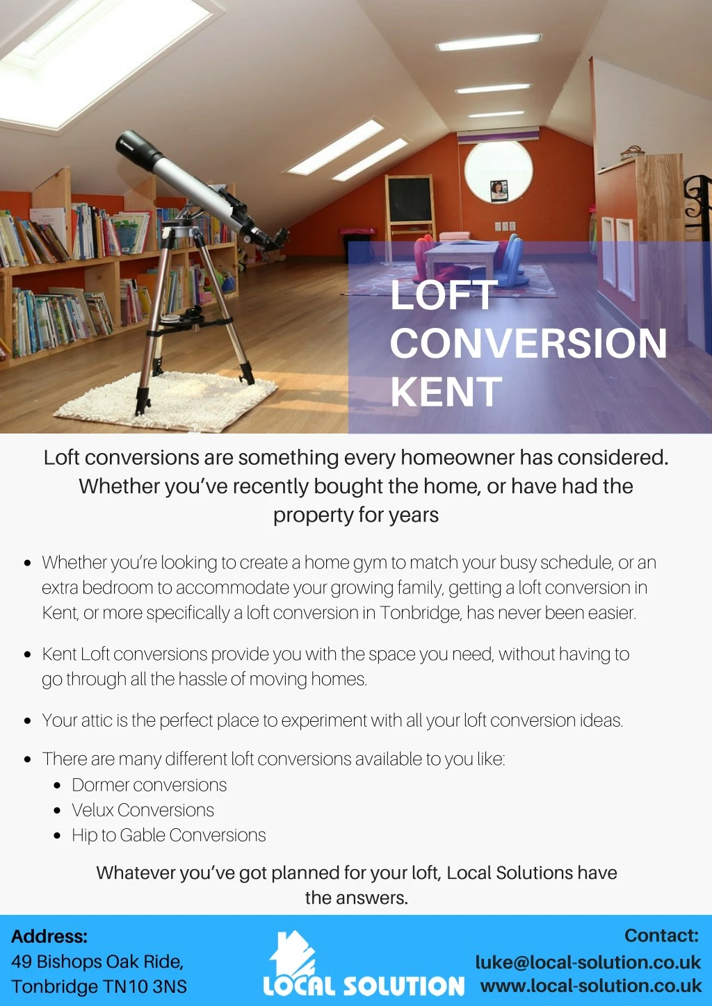 loft conversion kent