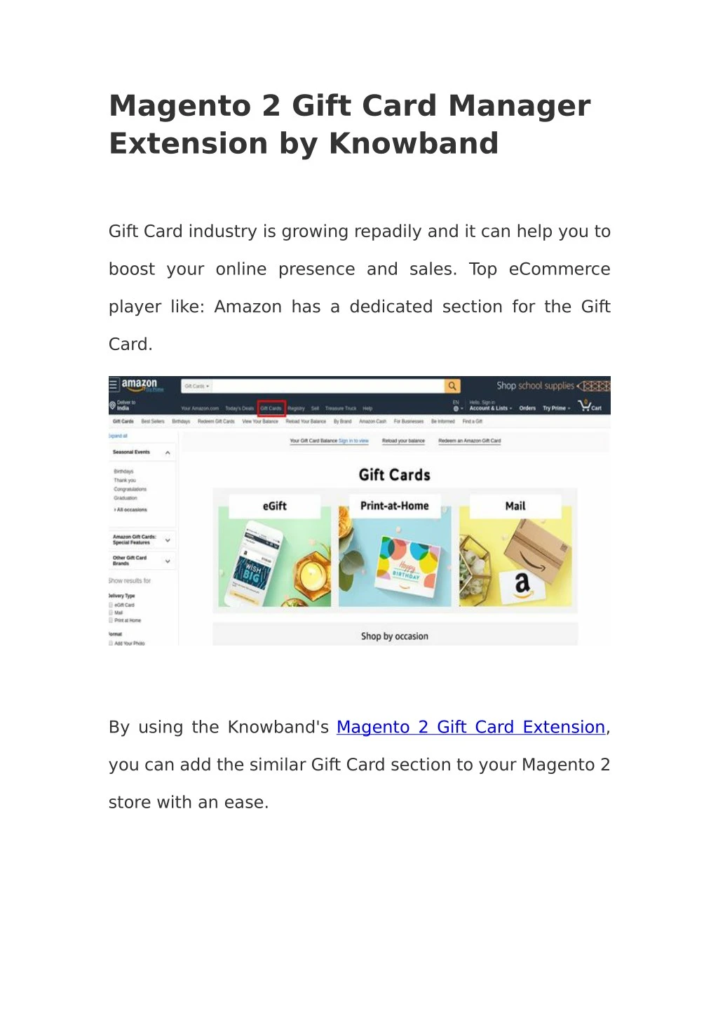 magento 2 gift card manager extension by knowband