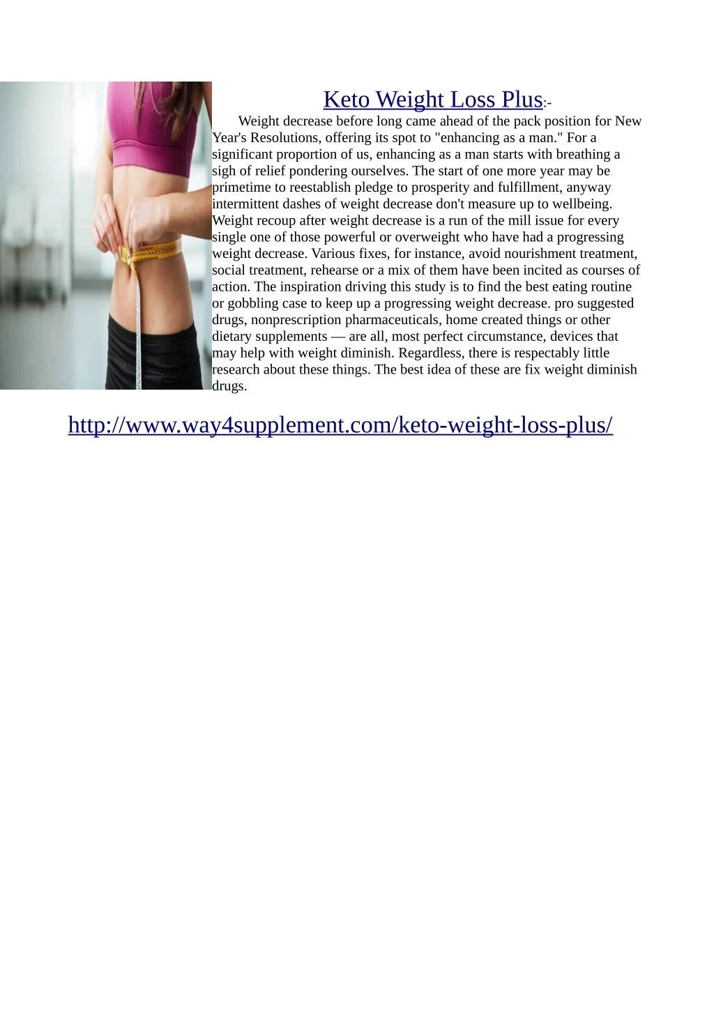 keto weight loss plu weight decrease before long