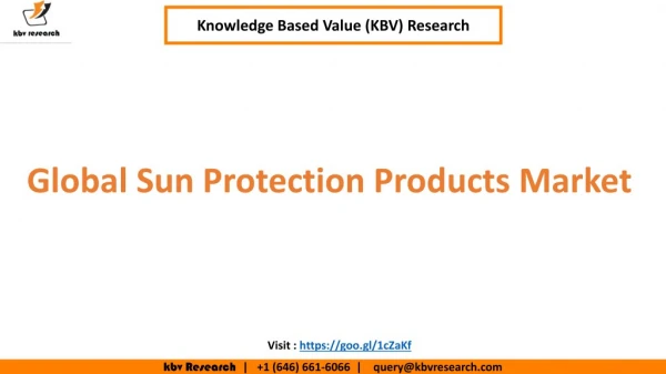 Sun Protection Products Market Size to reach $17 billion by 2024