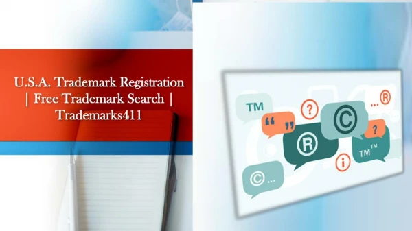 U.S.A. Trademark Registration | Free Trademark Search | Trademarks411