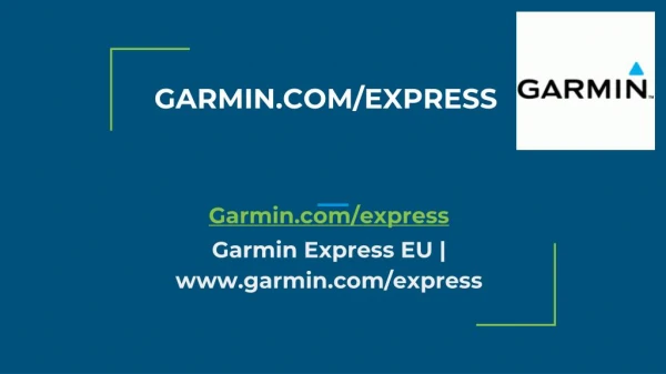 garmin.com/express